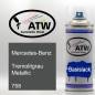 Preview: Mercedes-Benz, Tremolitgrau Metallic, 758: 400ml Sprühdose, von ATW Autoteile West.